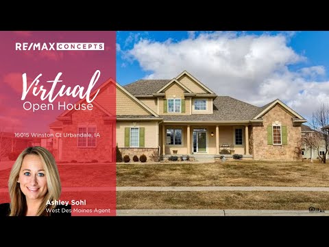 16015 Winston Ct., Urbandale, IA home video tour
