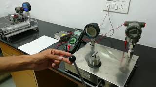 Calibration of Pressure Transmitter