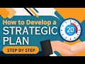 How to Develop a Strategic Plan based on the Balanced Scorecard