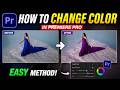 Premiere Pro Me Cloth Color Kese Change Kare | Change Dress Color Easily #premierepro