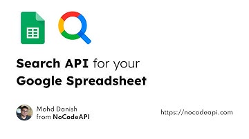 Google Sheet Search API without coding