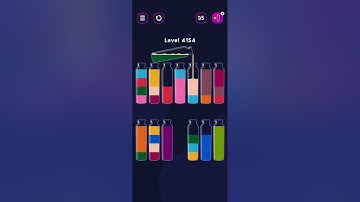Get Color Level 4154 #watersortpuzzle #watersortgame #colorgames #watersort