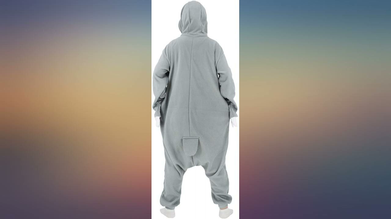 Adult Sloth Onesie Pajamas Cosplay Animal Homewear Sleepwear Jumpsuit Costume for review