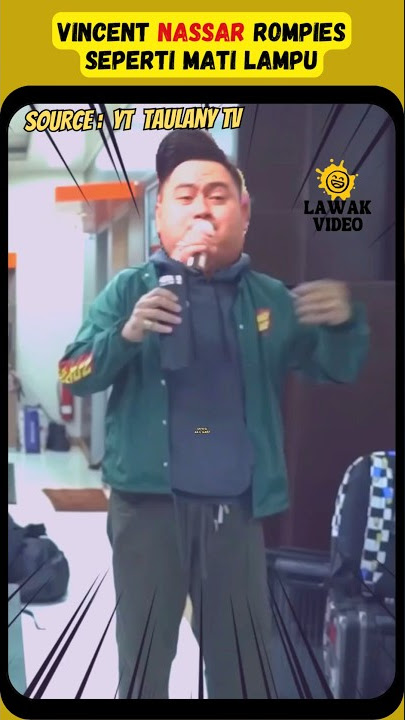 #shorts VINCENT NASSAR ROMPIES SEPERTI MATI LAMPU #lucu #vincent #vindes #andretaulany #desta