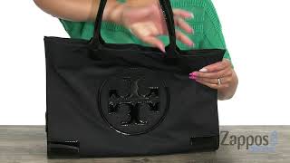 Tory Burch Ella Patent Tote SKU: 9188715 - YouTube