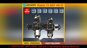 BETAFPV Matrix 1S 3IN1 AIO FC Brushless Flight Controller 2.4G ELRS RX For O4 Air Unit Meteor75 Pro