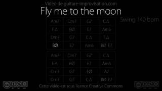Miniatura de vídeo de "Fly me to the moon : Backing Track"
