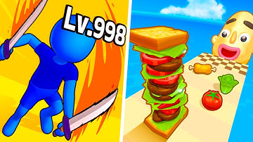 Solo Leveling x  Sandwich Runner - Level Up Max Levels (Part 5)