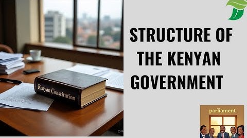  Structure of The Kenyan Government Explained | 3 Arms + Devolution Made Easy