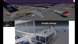 I fly the Saudia Airlaines+Buy double JETWAY + New AIRPORT in Cabin Crew simulator