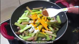 Safla chorchori  WATER LILY | ASSAMESE KITCHEN COOKING RECIPE