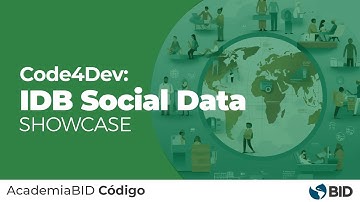 Code4Dev: Conozca IDB Social Data.