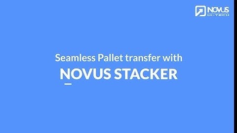 Novus Stacker | Autonomous Forklift AMR with 3D LiDAR & Smart Pallet Handling