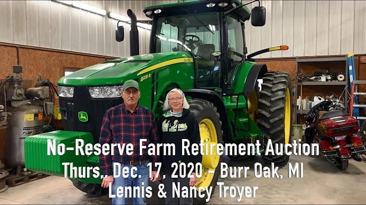 Preview of Lennis and Nancy Troyer Farm Retirement...
