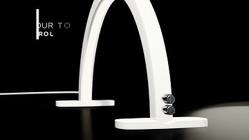 Halo Lamp 3D Animation