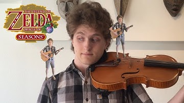 Tarm Ruins for viola and 2 tiny guitars (Zelda: Oracle of Seasons)