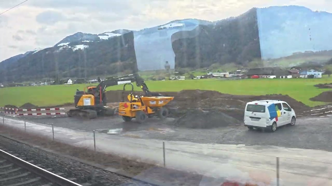 Jede Fahrt ein neues Panorama. Seen, Alpen, kleine Dörfer #Schweiz #Mobilität #SBB #Nachhaltigkeit