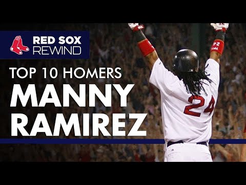 Top 10 Manny Ramirez Home Runs | Red Sox Rewind