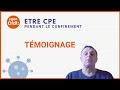 Etre cpe pendant le confinement  tmoignage de jeanpierre colonna