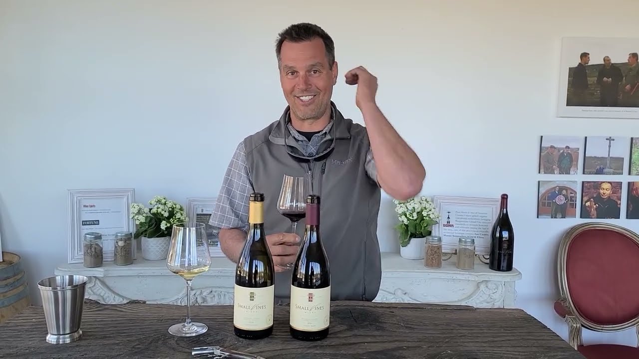 Small Vines Winter Release 2020 Sonoma Coast Pinot Noir & Chardonnay