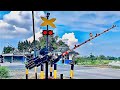 Perlintasan Unik Kereta Api Bogeg Kota Serang, Banten