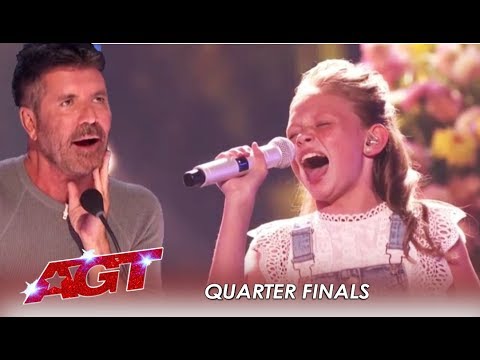 Ansley Burns: She's Back As WILDCARD To Prove Simon Cowell Wrong! | America's Got Talent 2019
