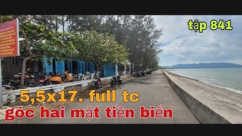 CHỦ NGỢP NẶNG GỬI BÁN GẤP TỪ 5TY CÒN 4TY5 GÓC HAI MẶT TIỀN BỜ KÈ BIỂN. HƯỚNG ĐÔNG NAM 