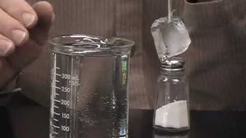 Lifting an Ice Cube