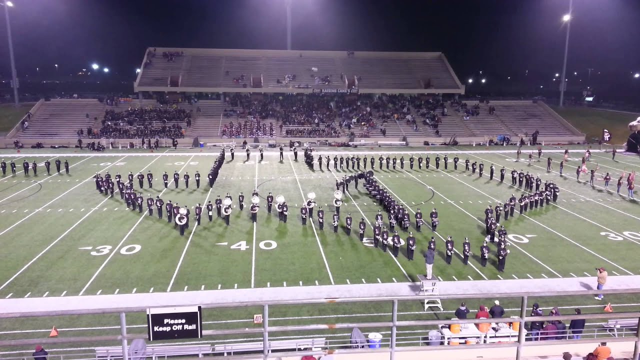 Cy-Fair Band and Color Guard Texas salute - YouTube