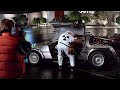 Marty meets the DeLorean | Back To The Future | CLIP