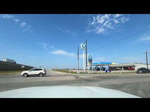 Driving from Kingsville to Corpus Christi, Texas  /  Spring 2022 Western USA Trip