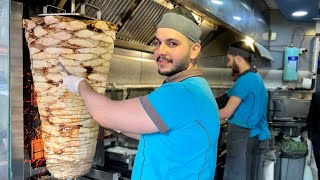 Syrian Style Shawarma And Fried Chicken | Syrian Shawarma in ISTANBUL