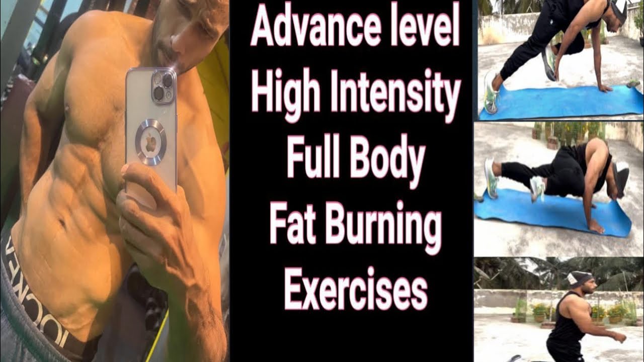 Full body fat burning exercise for weight loss/Fat loss for men and