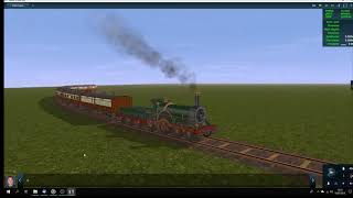 TANE GWR Rover class broad gauge loco Prometheus for Trainz railsim