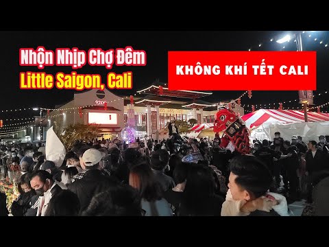 Video Chợ Đêm Chợ Hoa Tết Phước Lộc Thọ Bolsa 2022 - Múa Lân... - youtube