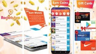 How to Earn Money RocketsApp: Play Games & Earn Rewards,Gift Cards|Rockets App se Paise Kaise Kamaye screenshot 1