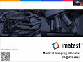 Imatest Medical Imaging Webinar 2023