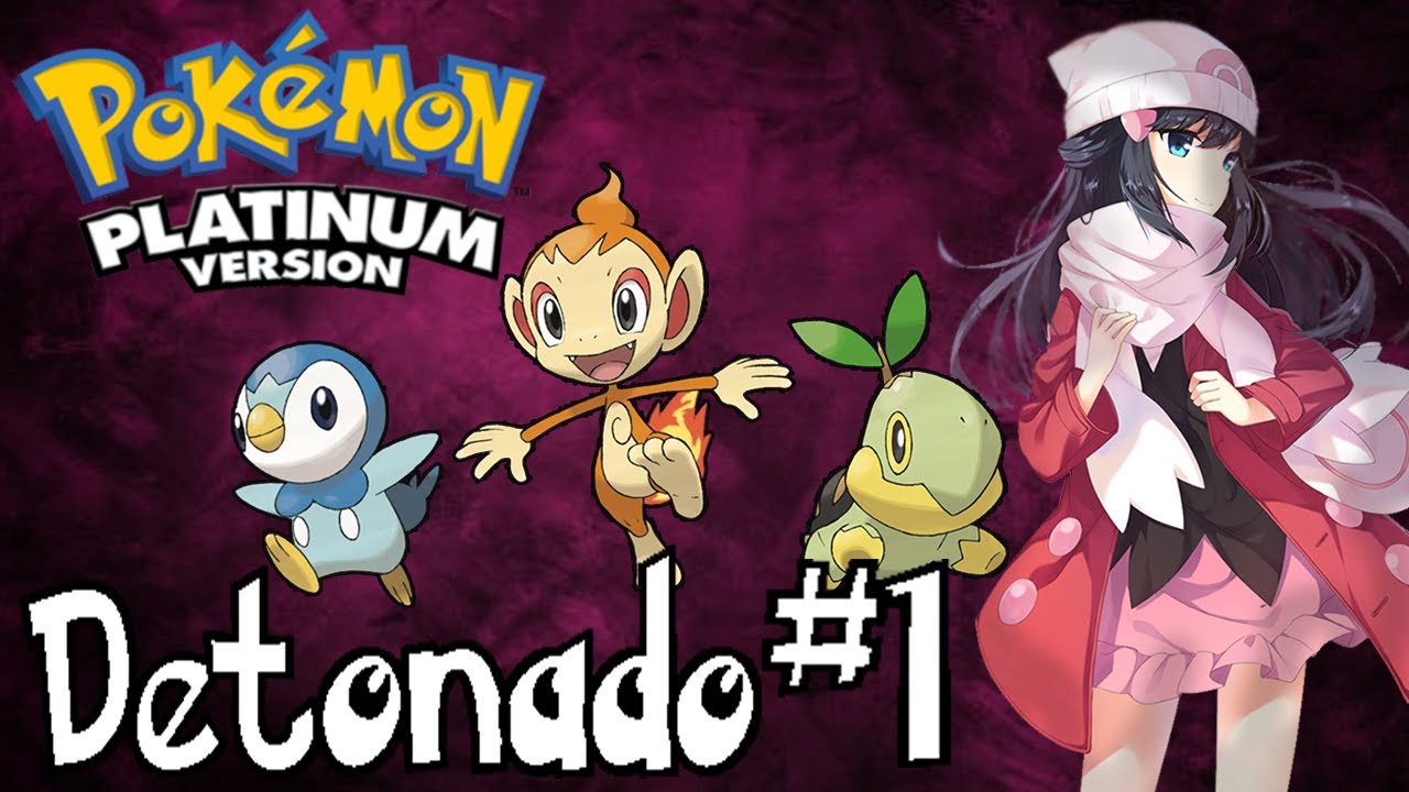 Começando a Jornada em Sinnoh Pokémon Platinum Detonado #1 