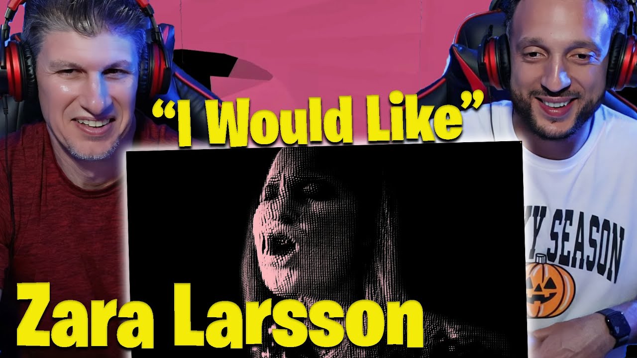 Зара Ларссон - Я бы хотел (Lyric Video) РЕАКЦИЯ