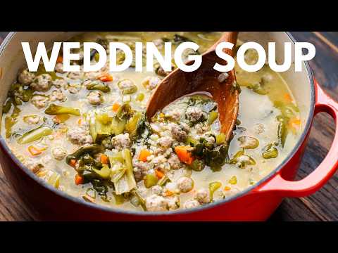 How To Make The Best Italian Wedding Soup