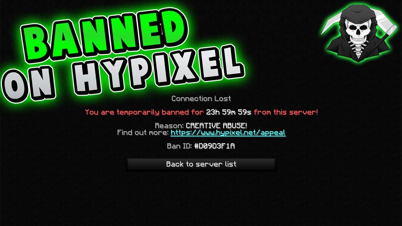 Temporarily banned. Админ Hypixel. Hypixel ban. Ban on Hypixel. Hypixel ban ID.
