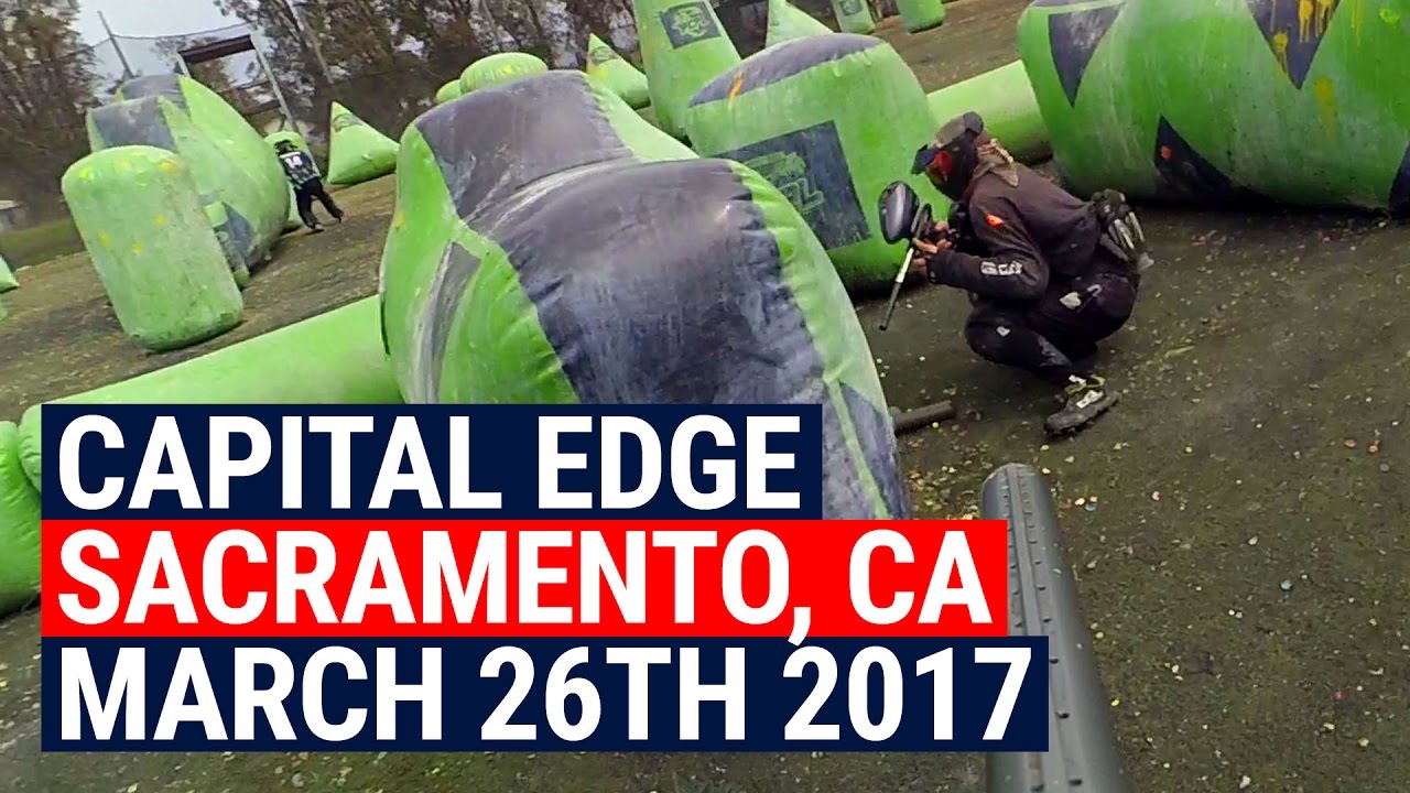 Game Play Footage From Capital Edge Paintball, Sacramento, CA YouTube