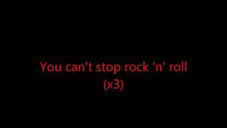 Twisted Sister - You can't stop rock 'n' roll (lyrics)