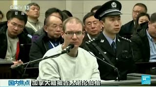 Chine : un Canadien condamné à mort pour trafic de drogue • FRANCE 24