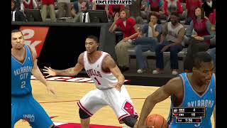 D-Rose highlights vs Westbrook | NBA 2K13