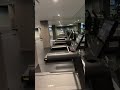 Saw someone I know at the gym.