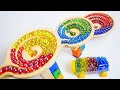 Marble Run Race ASMR☆HABA Slope & Tornado road ransparent car #80