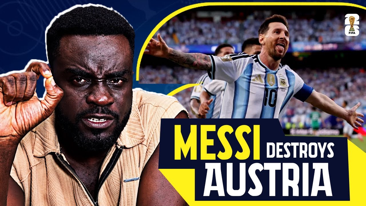 Messi stamps his authority on why he is the all time best  player on this planet against Austria
