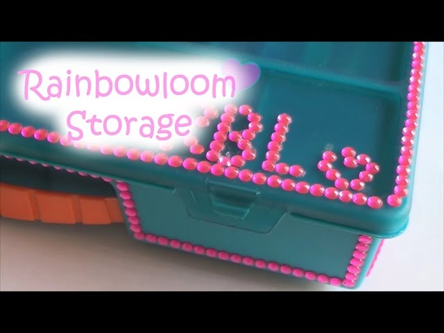 Updated Rainbow Loom Storage! 