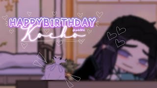 Happy Birthday,Kocho. [GIYUSHINO] ||Curta-metragem/short-film|| Kimetsu no Yaiba: 1/4